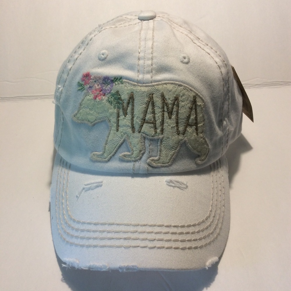 NWT KBETHOS Vintage Distressed Cap